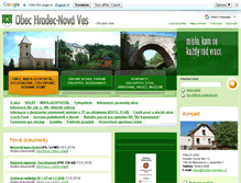 Tablet Screenshot of hradec-novaves.cz